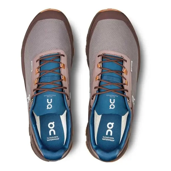 New On Running-logo Cloudvista Waterproof M Zinc Grape Size 8 $198 - Picture 4 of 8